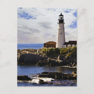 Carte Postale phare de portland cape elizabeth maine