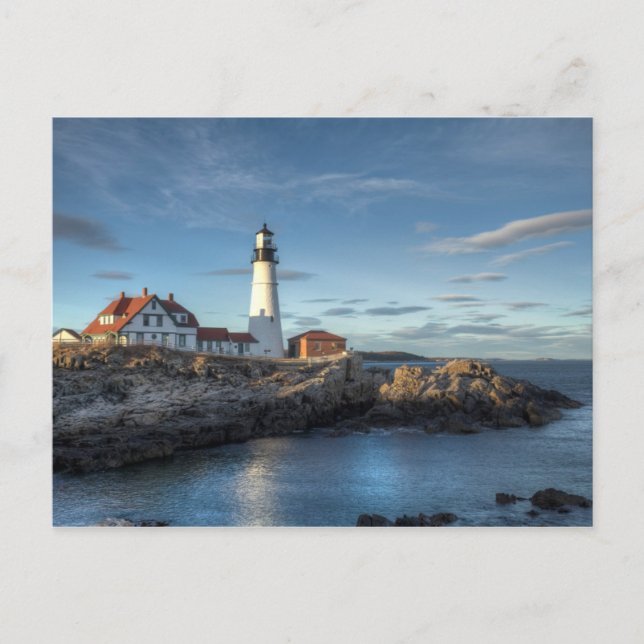 Carte Postale Phare de Portland Head (Devant)