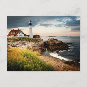 Carte Postale Phare de Portland Head   Cape Elizabeth, Me