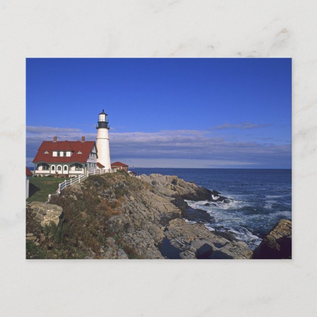 Carte Postale Phare de Portland Head Light Maine (Devant)
