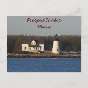 Carte Postale Phare de Prospect Harbour - Maine