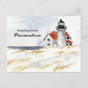 Carte Postale Phare de Race Point Provincetown Cape Cod