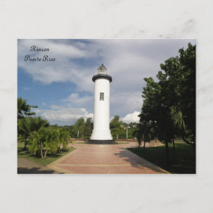 Carte Postale Phare de Rincon Porto Rico