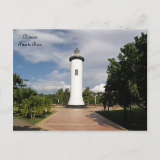 Carte Postale Phare de Rincon Porto Rico