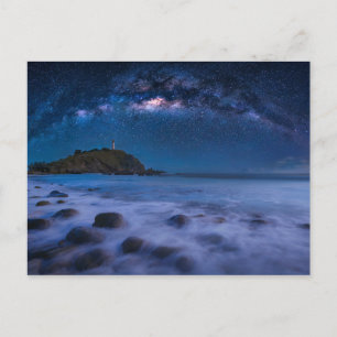Carte Postale Phare de Seascape Voie Lactée Lanta Island Krabi