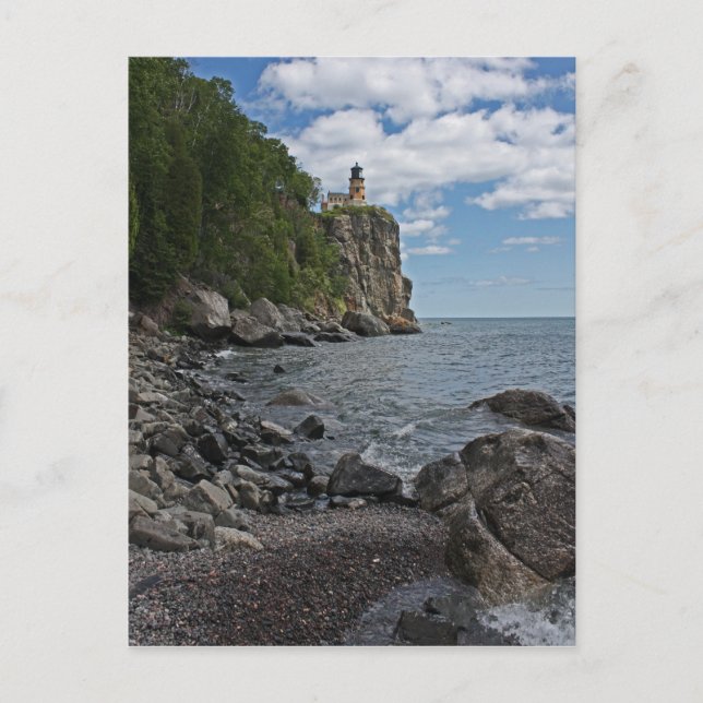 Carte Postale Phare de Split Rock (Devant)