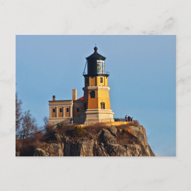 Carte Postale Phare de Split Rock Minnesota (Devant)