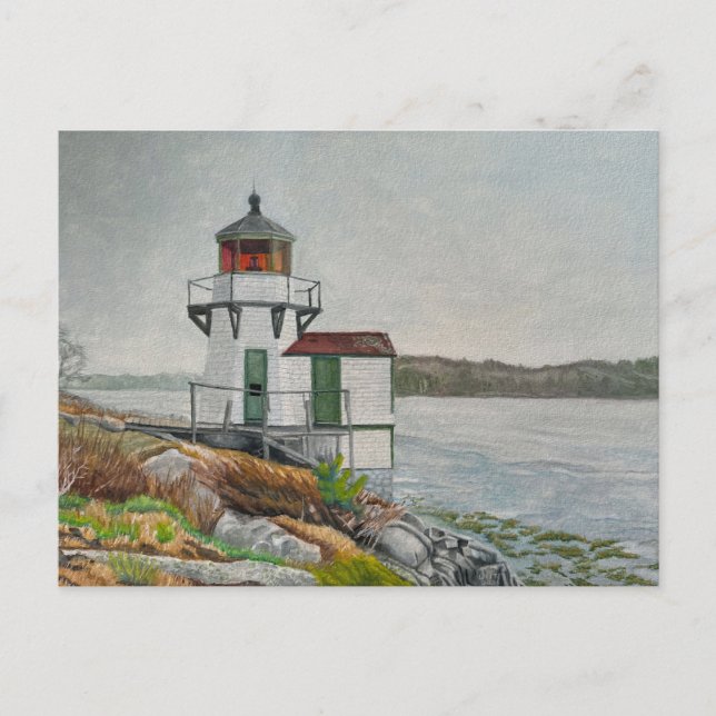 Carte Postale Phare de Squirrel Point (Devant)