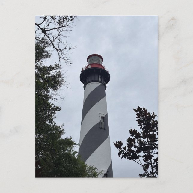 Carte Postale Phare de St. Augustine Floride (Devant)