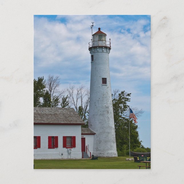 Carte Postale Phare de Sturgeon Point (Devant)