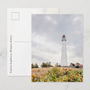 Carte Postale Phare de Tahkuna, île de Hiiumaa, voyage en Estoni