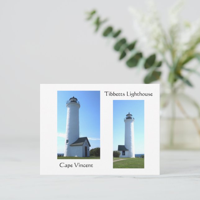 Carte Postale Phare de Tibbetts (Debout devant)