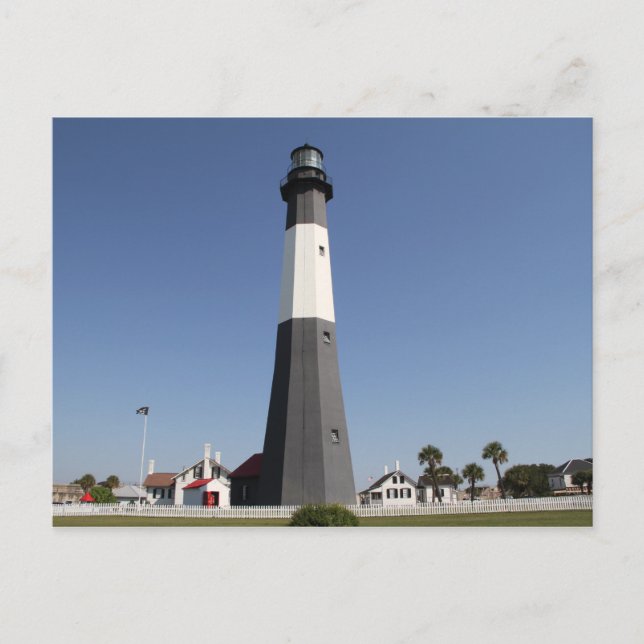 Carte Postale Phare de Tybee Island, Savannah GA (Devant)
