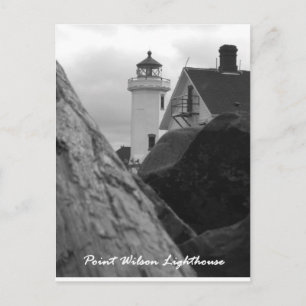 Carte Postale Phare de Wilson de point, port Townsend, Orégon
