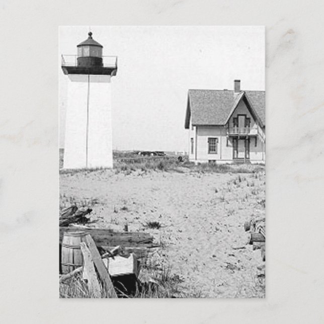 Carte Postale Phare de Wood End (Devant)