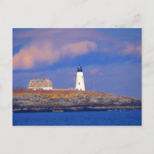 Carte Postale Phare de Wood Island près de Biddeford