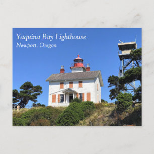 Carte Postale Phare de Yaquina Bay, Newport, Oregon