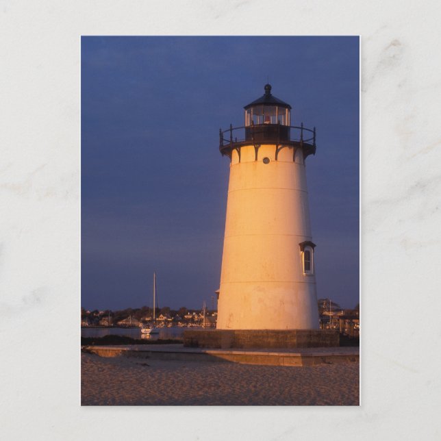 Carte Postale Phare d'Edgartown Marthas Vineyard (Devant)