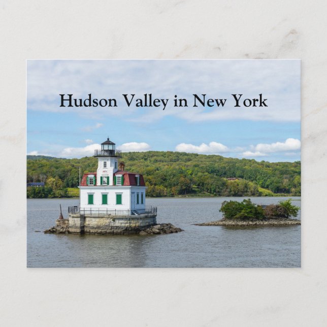 Carte Postale Phare d'Esopus à NY (Devant)