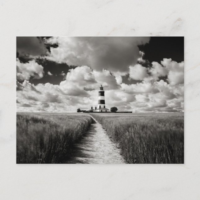 Carte Postale Phare d'Happisburgh (Devant)