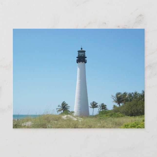 Carte Postale Phare du Cap Florida (Devant)