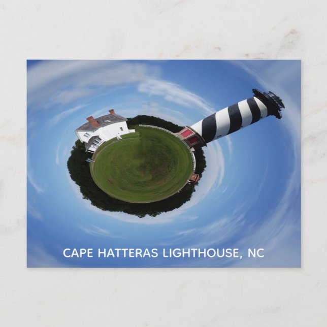 Carte Postale Phare du Cap Hatteras OBX Caroline du Nord (Devant)