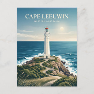 Carte Postale Phare du cap Leeuwin Augusta Australie