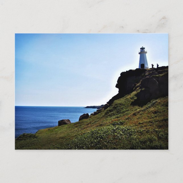 Carte Postale Phare du cap Spear (Devant)