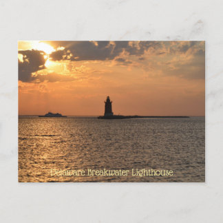 Carte Postale Phare du Delaware Breakwater Cape Henlopen Lewes