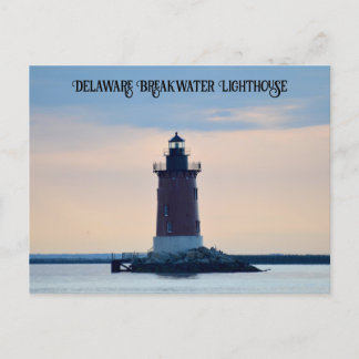 Carte Postale Phare du Delaware Breakwater Cape Henlopen Lewes