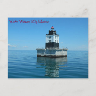 Carte Postale Phare du lac Huron - Poe Reef