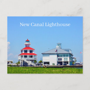 Carte Postale Phare du nouveau canal La Nouvelle-Orléans LA État