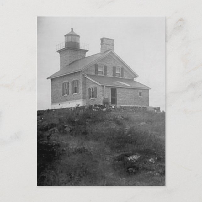 Carte Postale Phare du port de cuivre (Devant)