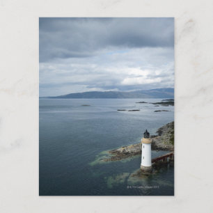 Carte Postale Phare, Eilean Ban, Inner Sound, Écosse,
