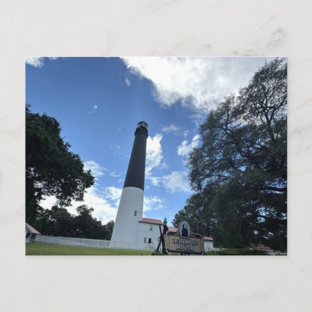 Carte Postale Phare et Musée de Pensacola Floride  (Devant)