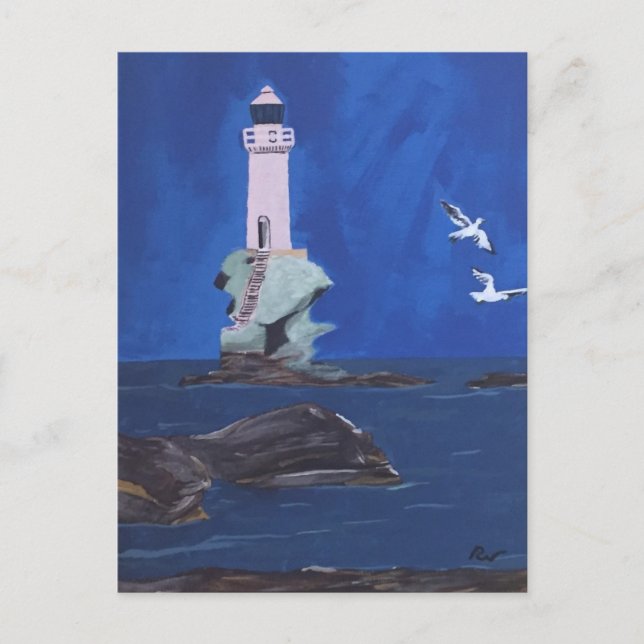 Carte Postale Phare grec (Devant)