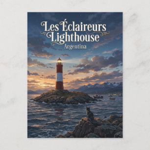 Carte Postale Phare Les Éclaireurs Argentine