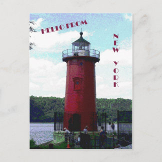 Carte Postale Phare Little Red