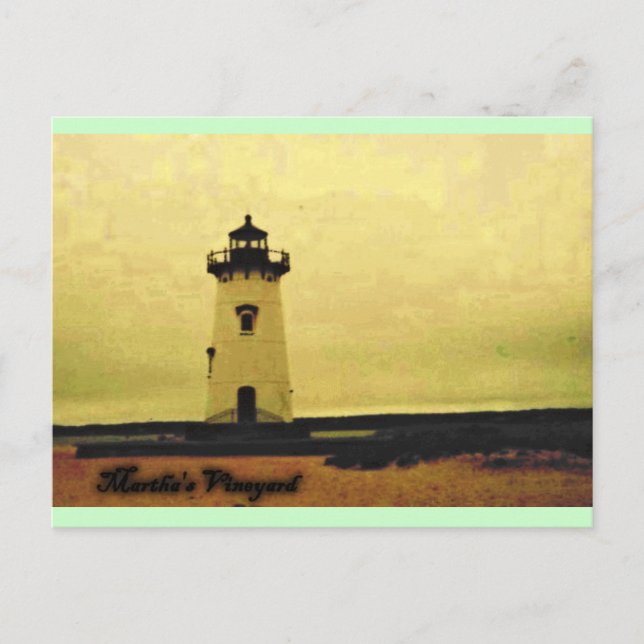 Carte Postale Phare Marthas Vineyard (Devant)