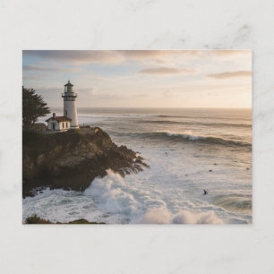 Carte Postale Phare mémorial Mark Abbott de Santa Cruz CA