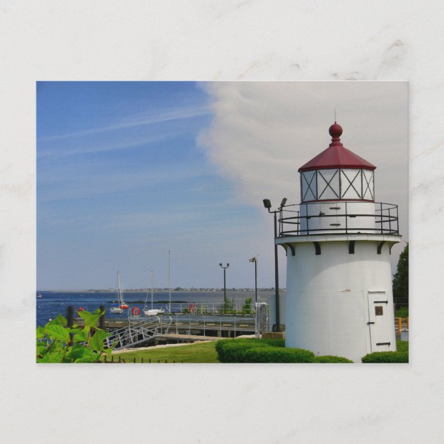 Carte postale Phare Newburyport Harbour Range Avan (Devant)