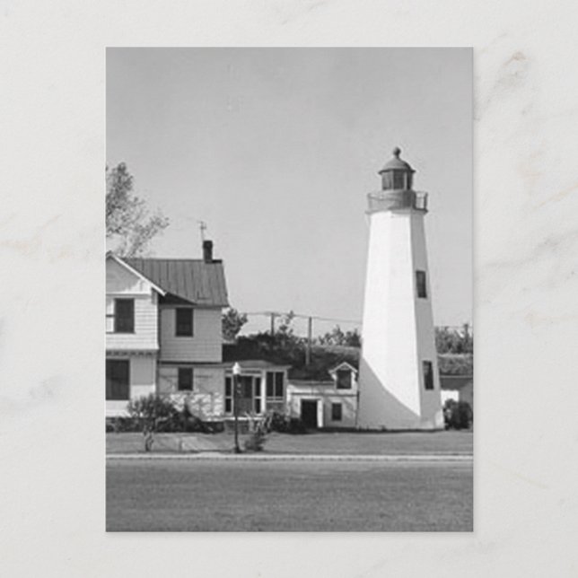 Carte Postale Phare Old Point Comfort (Devant)