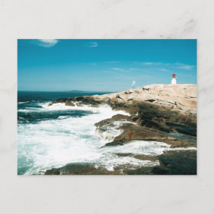 Carte Postale Phare Peggys Cove Nouvelle-Écosse Canada