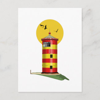 Carte Postale Phare Pilsum Allemagne