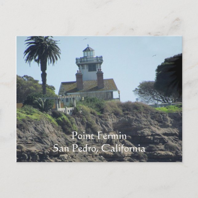 Carte postale - Phare Point Fermin (Devant)