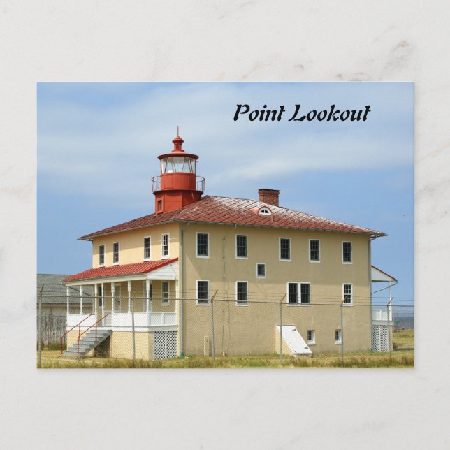 Carte Postale Phare Point Lookout (Devant)