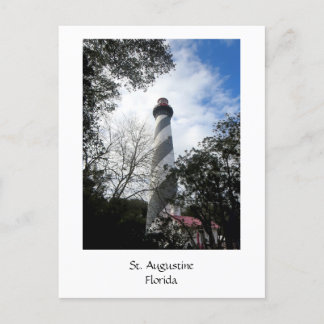 Carte Postale Phare St Augustine Floride 1