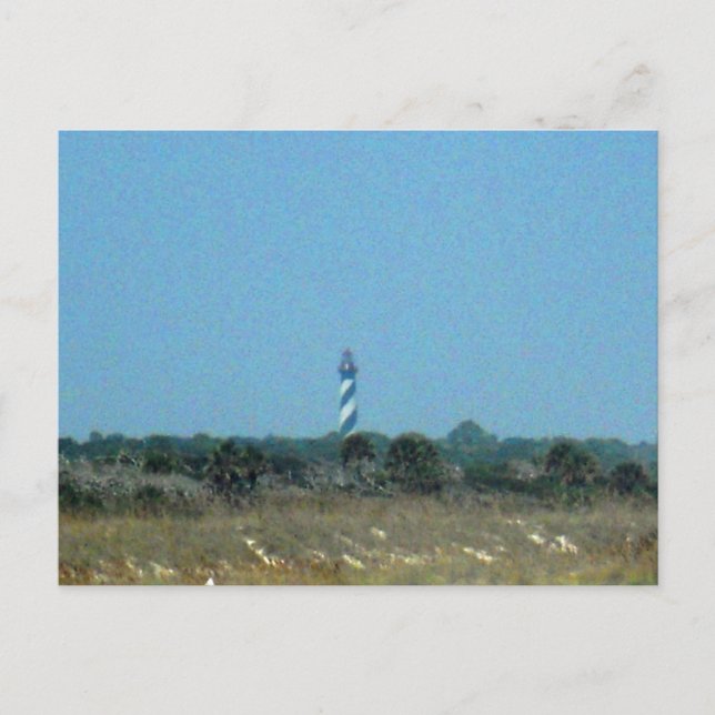 Carte Postale Phare St Augustine, St Augustine, Floride (Devant)