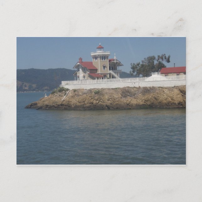 Carte Postale Phare sur San Francisco Bay (Devant)
