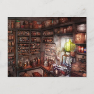 Carte Postale Pharmacie - Équipement - Étude de Merlin